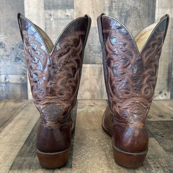 Moonshine Spirit Brad Paisley BBM87 Square Toe Cowboy Boots Mens 10.5 D - Picture 9 of 12